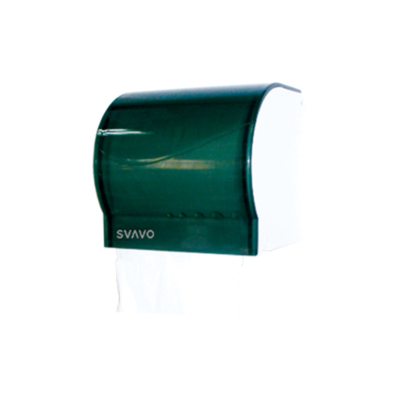 Cutie de hârtie igienică montată pe perete ABS V-7401, ovală, instalare cu bandă adezivă, impermeabilă, multifuncțională