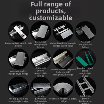 Feirui stiklo pluošto kabelių padėklas kopėčių tipo, lauko naudojimui, gaisro atsparus ir korozijai atsparus, CE sertifikatas, pritaikomas, energijos perdavimui ir paskirstymui