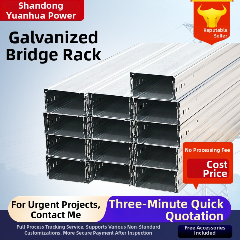 Acél kábelcsatorna, forró galvanizált, típus csatorna-létra, elektromos és telekommunikációs alkalmazásokhoz