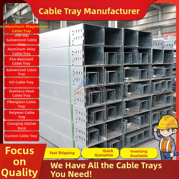 Alumíniumötvözet kábelhíd, Zn-Al-Mg ötvözet, csatorna típus, nagy fesztáv, alacsony feszültségű elektromos hálózat