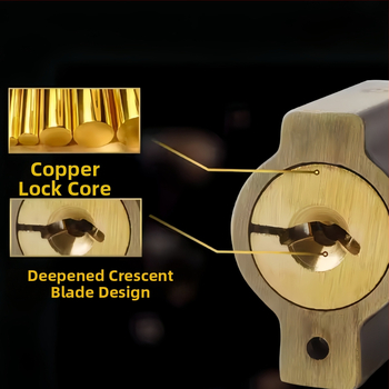 Yuema spintelės spyna – Modelis 8076 – Lydinio plienas