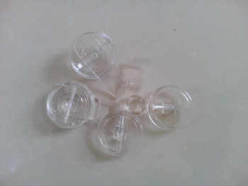 Lacăt acrilic tip G cu cheie, pentru vitrine, Hatta