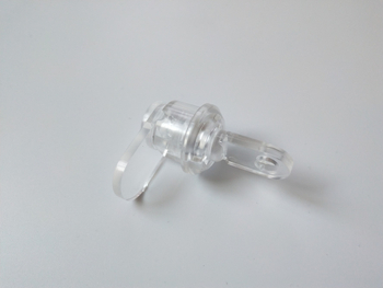 Lacăt acrilic tip G cu cheie, pentru vitrine, Hatta