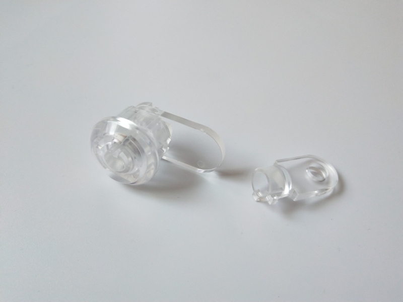 Lacăt acrilic tip G cu cheie, pentru vitrine, Hatta