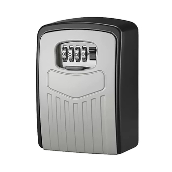 Cutie pentru chei cu parolă, aliaj de aluminiu, model G3 cu dungi, încuietoare Cat Eye, pentru uz casnic, stil modern minimalist