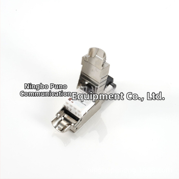 PUDI pramoninė apsaugota RJ45 jungtis Cat6A/Cat7/Cat8 – integruotas kabeliavimas, licenciju privatus ženklinimas