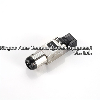 PUDI pramoninė apsaugota RJ45 jungtis Cat6A/Cat7/Cat8 – integruotas kabeliavimas, licenciju privatus ženklinimas