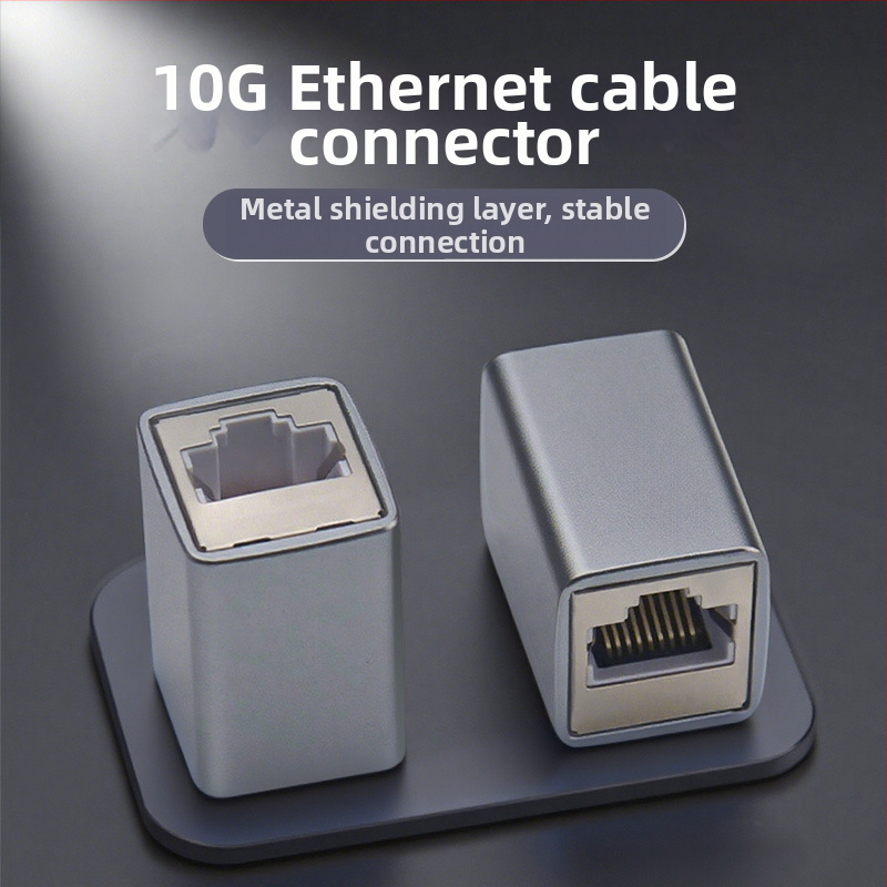 Yonghang 10 Gb/s apsaugotas RJ45 tinklo pailgintuvas adapteris