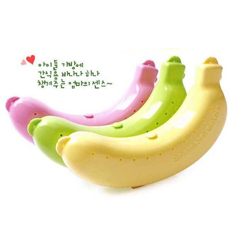 Box za banane – Prijenosna plastična kutija s poklopcem i zaštitom od stiskanja