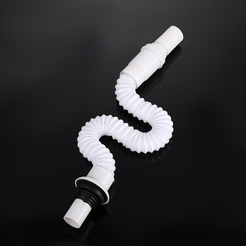 Mosdólefolyócső, P-alakú, ABS műanyag, húzótípus, testreszabható feldolgozás, márka Yellow Nest