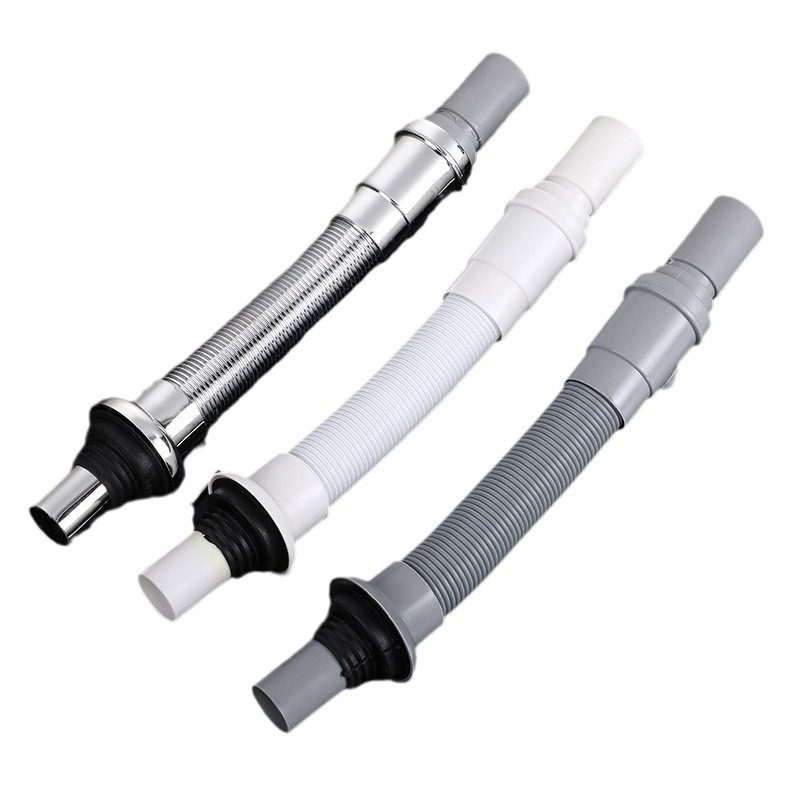 Mosdólefolyócső, P-alakú, ABS műanyag, húzótípus, testreszabható feldolgozás, márka Yellow Nest