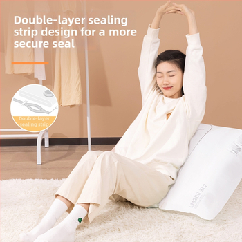 Deli LM200 Vakuumska kompresijska vreća za odjeću i putnu pohranu – PVC materijal, kompresija isisavanjem zraka, bez pumpe