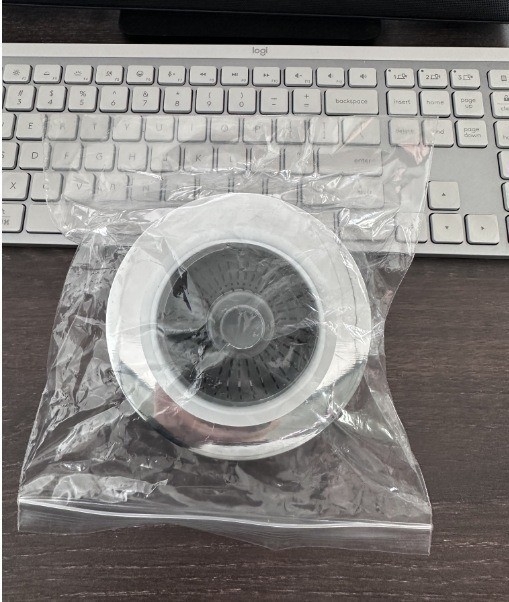 Дренаж за кухненска мивка от неръждаема стомана с подскачаща сърцевина – филтърна кошница, ABS покритие, PP тип електроплатиран модел, тегло 70 г