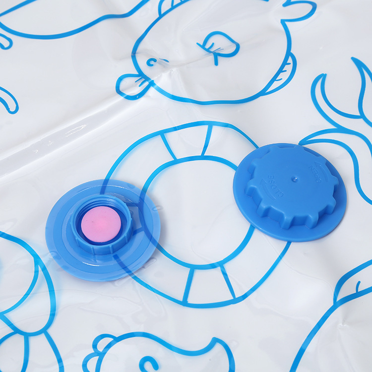 Vakuuma kompresijas soma segu, pūkaina mētelis un mīkstajām rotaļlietām uzglabāšanai (Materiāls: PA+PE; Saspiest: vakuuma veids; Sūknis: Nav)