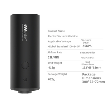 Elektriskā rokas pūšanas gaisa pumpa apģērbu maisiem, ABS materiāls, modelis: elektriskā gaisa pumpa, kompresijas veids: manuāla sūknēšana