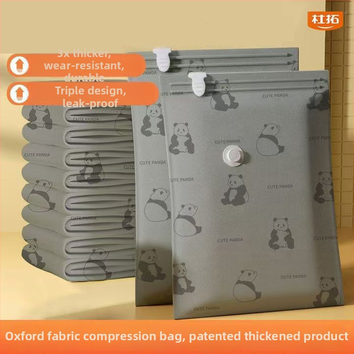 Vakuuma uzglabāšanas soma drēbēm un segu, Dutuo biezināta Oxford auduma + PE, izturīga un atkārtoti lietojama, kompresijas veids ar sūknīti (sūknis nav iekļauts) - Modelis DAXIONGMAO