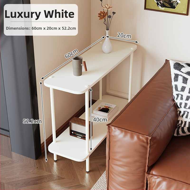 Kavos staliukas su medine rėme ir stikline viršuje, kubo formos, su saugojimo erdve, lengvas prabangos stilius