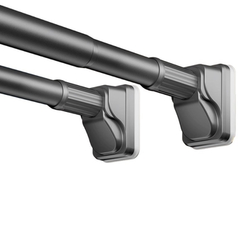 Teleskopinė drabužių džiovinimo lazda – be gręžimo, nerūdijančio plieno, spintelės ir užuolaidų laikiklis, šiuolaikiškas minimalistinis stilius, Yijiale