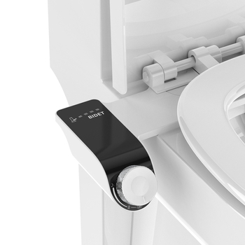 ABS medžiagos bidė dangtis tualetui, paprastas montavimas, intymiam plovimui, reguliuojama vandens temperatūra ir slėgis, purkštukas savęs išsivalantis
