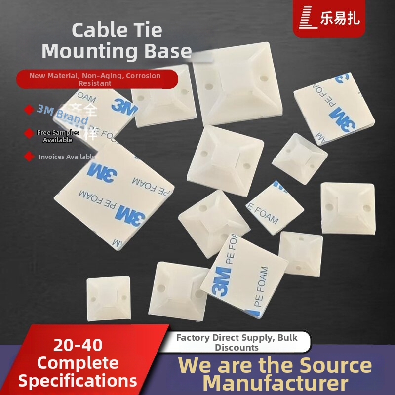 PE lipnus kabelių laikiklis su siurbimo baze