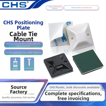 Changhong TM Kinnitatav positsioneerimisplaat kaabli sidemete jaoks, puurimata hoidja, 18-40 vahemik