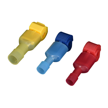 Set de terminal blocks tip T cu clemă de siguranță pentru ramura principală, 120 buc., nylon, turnare prin injecție, pentru 0,5–6 m²
