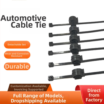 Ellens savęs užrakinantis nailono kabelių dirželis, 1,3 mm, 94V-2, kabelių rišimui