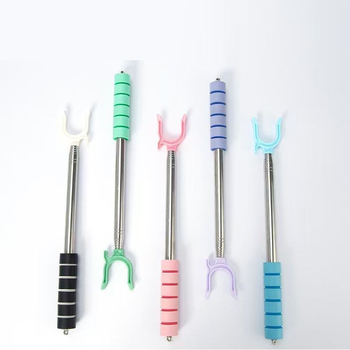 Teleskopinė nerūdijančio plieno skalbinių džiovinimo strypas balkonui, šiuolaikiškas minimalistinis dizainas, 2024 m. išleidimas