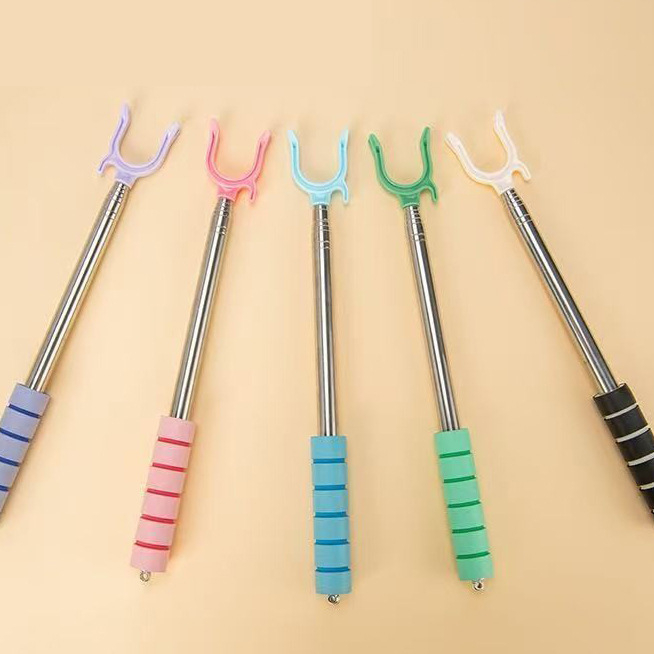 Teleskopinė nerūdijančio plieno skalbinių džiovinimo strypas balkonui, šiuolaikiškas minimalistinis dizainas, 2024 m. išleidimas