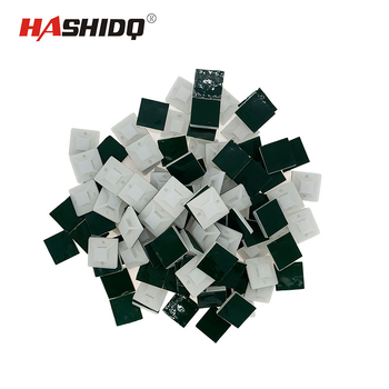 Suport din plastic cu ventuză pentru cabluri, bază autoadezivă HASHIDQ, aplicații: ambele