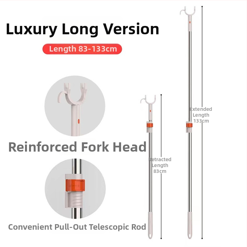 Maya Lengvas Luksus Retraktinė Drabužių Džiovyklo Vamzdelė Nerūdijančiojo Plieno Balkonui