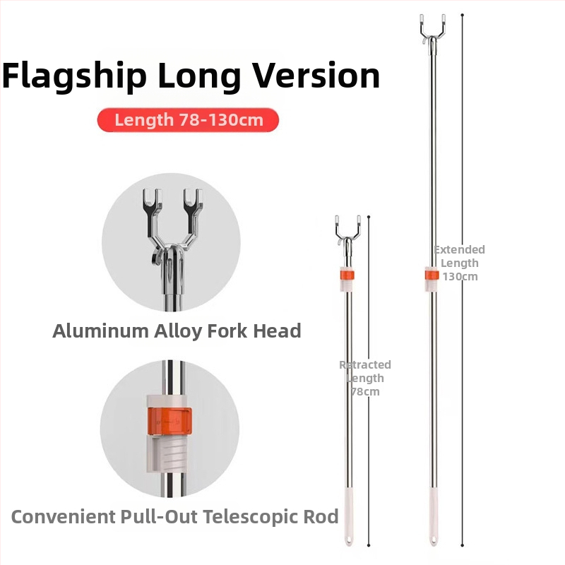 Maya Lengvas Luksus Retraktinė Drabužių Džiovyklo Vamzdelė Nerūdijančiojo Plieno Balkonui