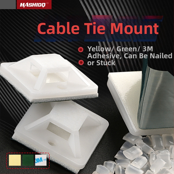 HASHIDQ/Aviation 3M zip-tie hoidja koos plastmassilise vaakumpositsioneerimise osaga, universaalne