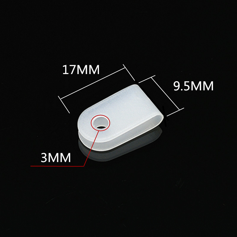 WJ clemă pentru cabluri, tip 3.3U – fixare și blocare, pachet de 1000 bucăți