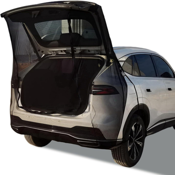 Automobilio galinio dangčio tinklas nuo uodų, skaidrus netkintas audinys, kabinimo įranga, suderinamas su visais modeliais