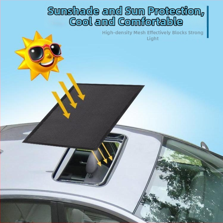 Automobilio galinio dangčio tinklas nuo uodų, skaidrus netkintas audinys, kabinimo įranga, suderinamas su visais modeliais