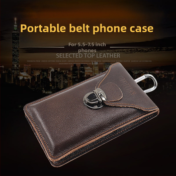 Vīriešu tālruņa somiņa uz jostas – vertikāla kvadrātforma, PVC, rāvējslēdzējs, kartes nodalījums, ūdensizturīga un izturīga, daudzfunkcionāla