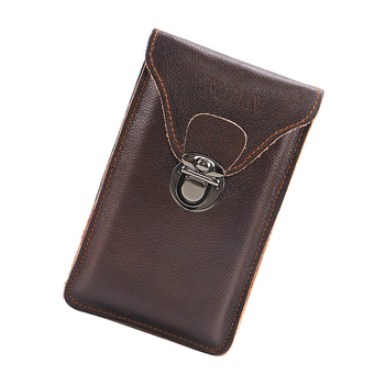 Vīriešu tālruņa somiņa uz jostas – vertikāla kvadrātforma, PVC, rāvējslēdzējs, kartes nodalījums, ūdensizturīga un izturīga, daudzfunkcionāla