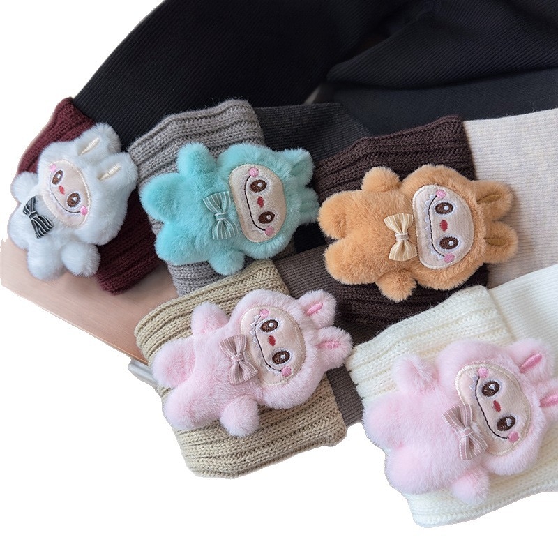 Laste soojad sukkpüksid integreeritud sokkidega talveks, džakard-kude