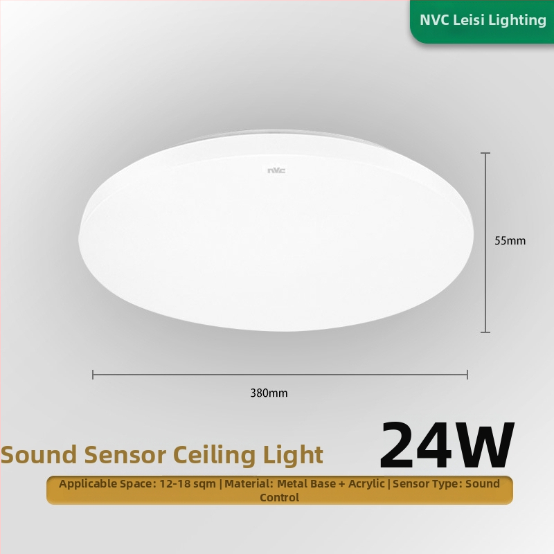 Lubinė LED lempos šviestuvas, apvalus, skirtas koridoriams ir vonios kambariui, modernus minimalistinis dizainas, 220V, 5–10 m² apšvietimo zona