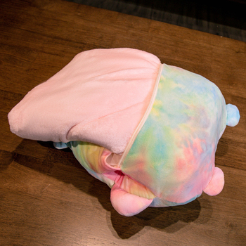 Cartoon pliš dvostruki jastuk s PP pamukom punjenjem i izšivenim/otisknutim dizajnom