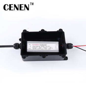 Υπόγεια αδιάβροχη μονάδα διακλάδωσης φωτισμού για παροχή, IP68, 2 είσοδοι 6 έξοδοι, PC κάλυμμα