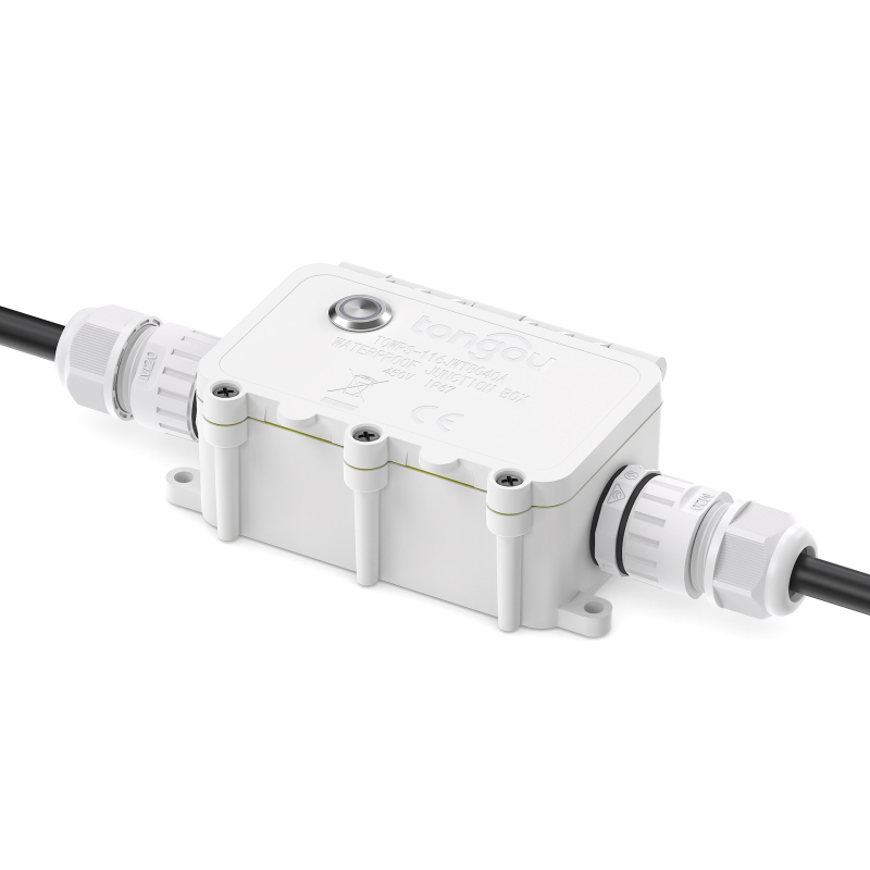 Tongou WiFi εξωτερική έξυπνη αδιάβροχη κουζί διακλαδώσεων IP67 προστασία από υπερρεύμα και υπερτάση ρυθμιζόμενο 1-16A