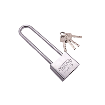 Lacăt tip G cu broască lungă, rezistent la apă, corp din fier, lacăt de uz casnic pentru uși și depozite