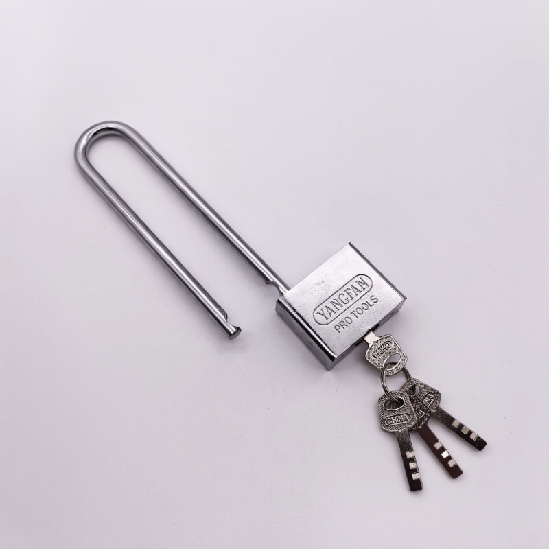 Lacăt tip G cu broască lungă, rezistent la apă, corp din fier, lacăt de uz casnic pentru uși și depozite