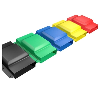 Kutija za šinu, 1 kV, jednoradna, PE kućište, VW-1 zaštita, kabelska instalacija