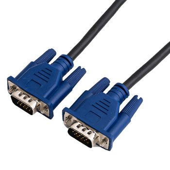 VGA duomenų kabelis 1,5 m TV dėžei ir projektoriui, 1080P HD vaizdo kabelis, VGA 4+5 kištukai