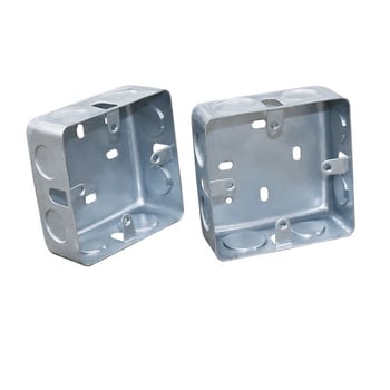 Cinkirana metalna kutija za spojnice CK model za gradilište, ISO 9001 certificirano