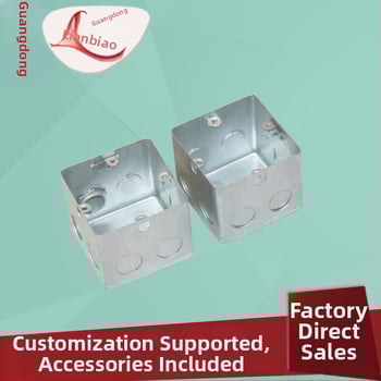 Cinkirana metalna kutija za spojnice CK model za gradilište, ISO 9001 certificirano