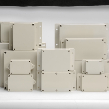 ABS plastična vanjska IP66 vodootporna kutija za razvod s montažnim ušima za napajanje nadzora